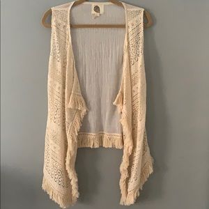 Anthropologie Boho Vest NWOT